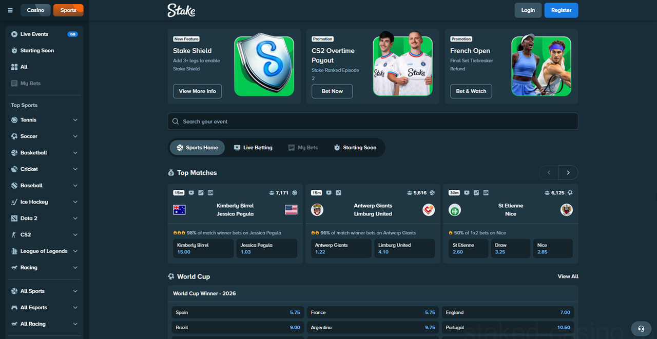 Staked Casino Casino